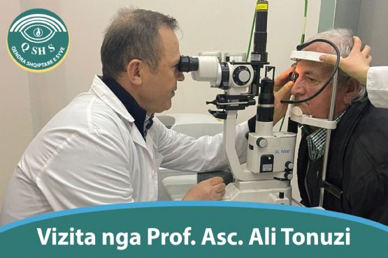 CV Prof, Asc, Ali Tonuzi, Vizita Okulistike nga Prof, Asc, Ali Tonuzi, Pedagog, Mjek Okulist, Kirurg Vitreoretinal,  Doktor i Shkencave Mjeksore, Klinika Qendra Shqiptare e Syve, Shoqata e Okulisteve te Shqiperise dhe Kosoves